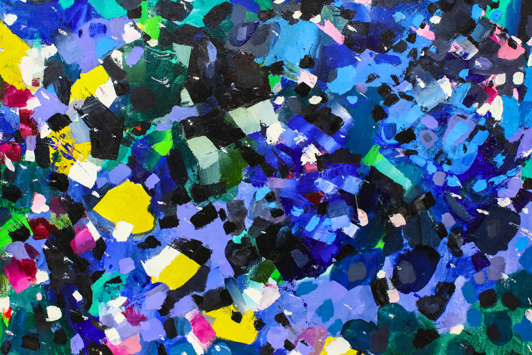 Blue, Black and Yellow